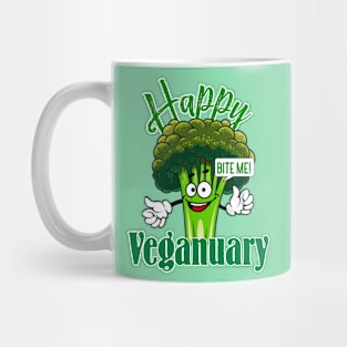 Happy Veganuary- Bite Me! Mug